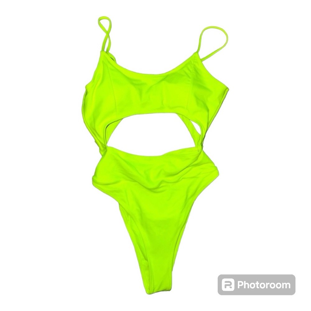 NWOT NEON ONE PIECE SWIM SUIT